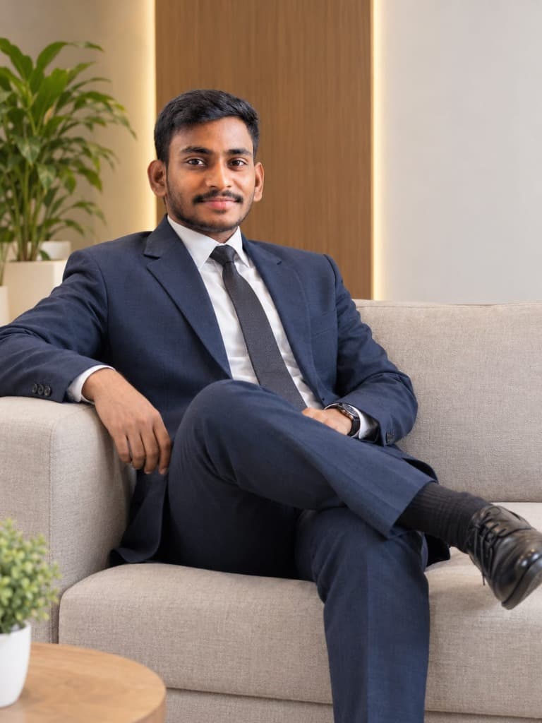 Portrait of Ramireddy Vamsi Kiran Reddy